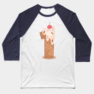 Ice cream number 1 Baseball T-Shirt